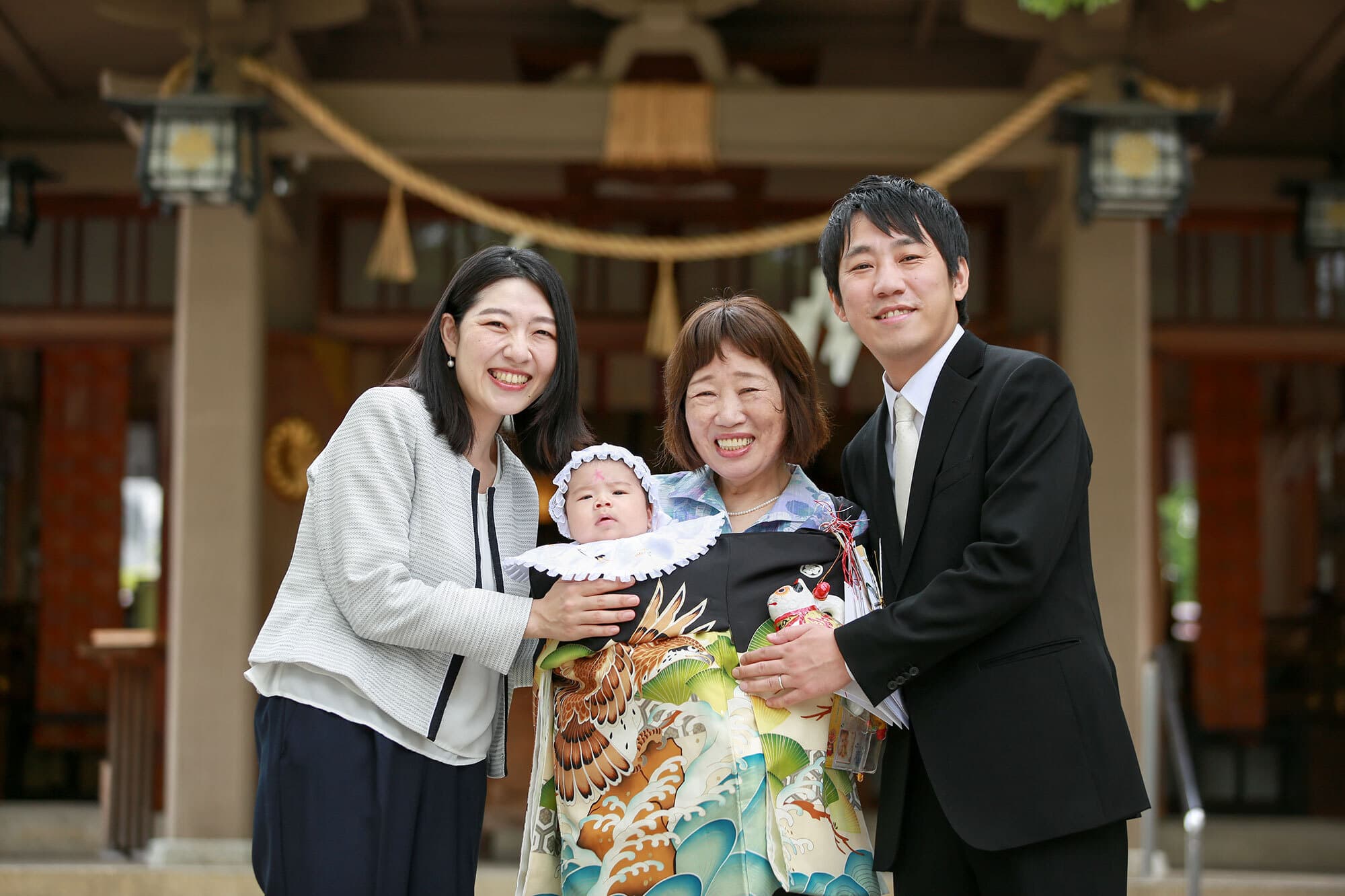 高津宮お宮参り出張撮影