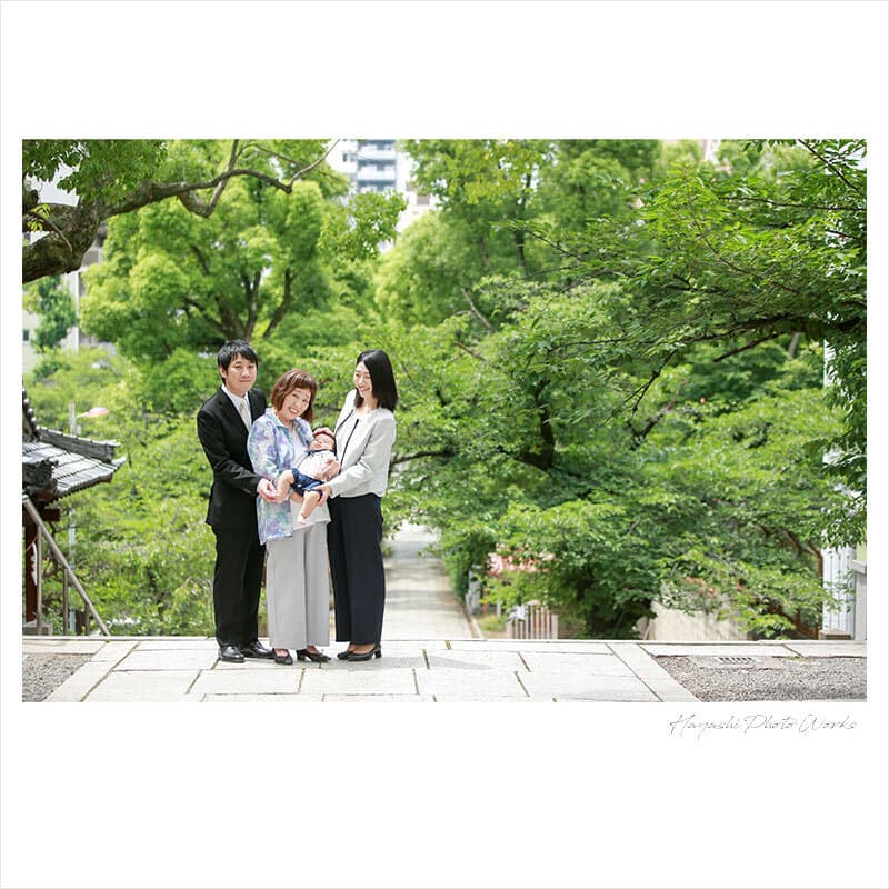 高津宮お宮参り出張撮影