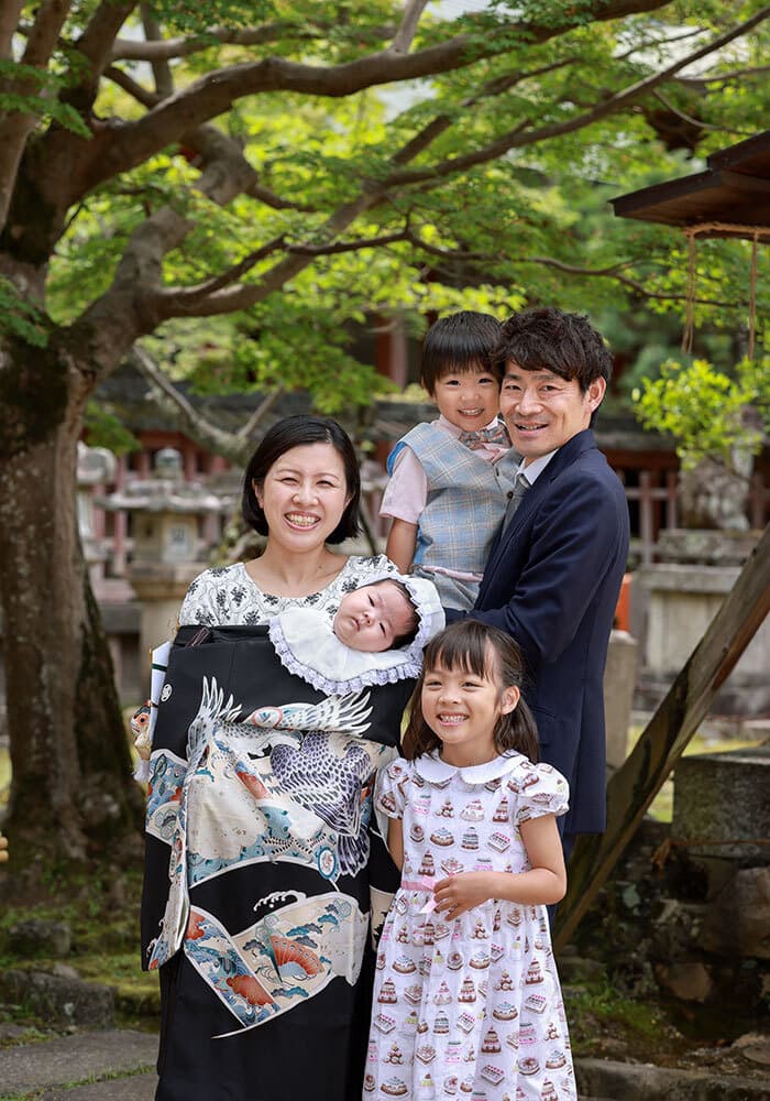 手向山八幡宮お宮参り出張撮影