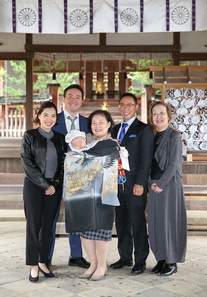 手向山八幡宮お宮参り出張撮影