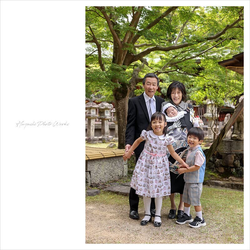 手向山八幡宮お宮参り出張撮影