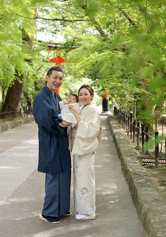 宇治上神社お宮参り出張撮影