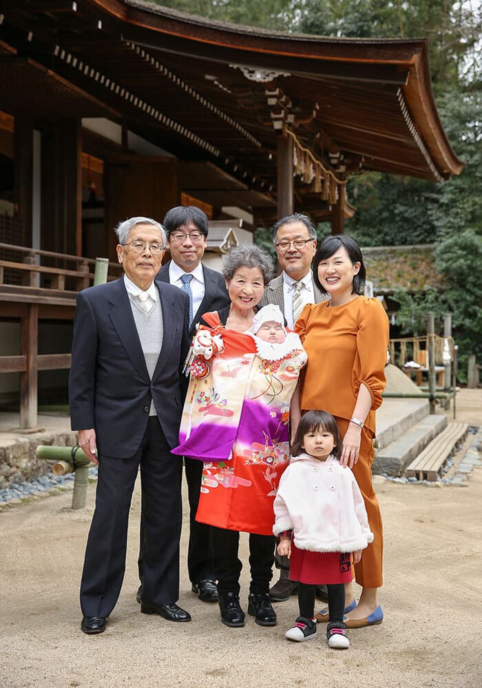 宇治上神社お宮参り出張撮影