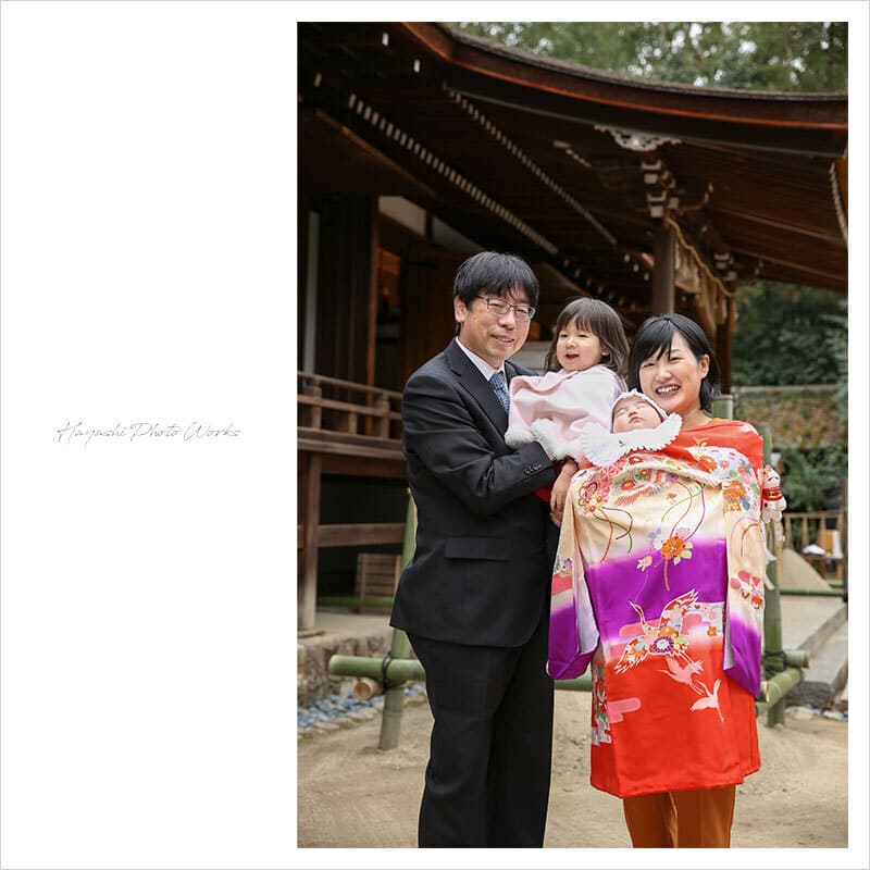 宇治上神社お宮参り出張撮影
