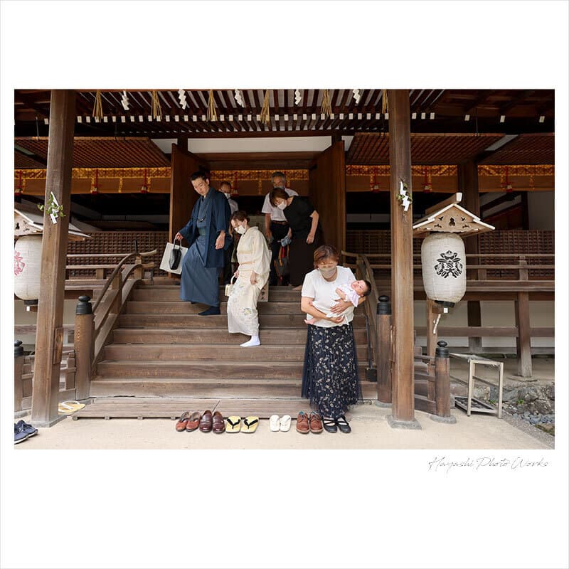 宇治上神社お宮参り出張撮影