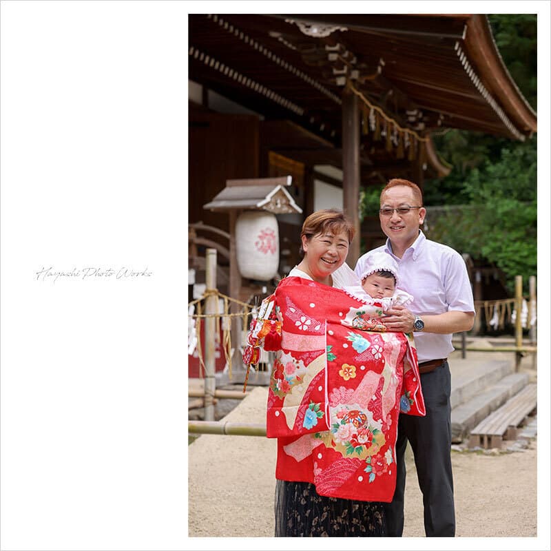 宇治上神社お宮参り出張撮影