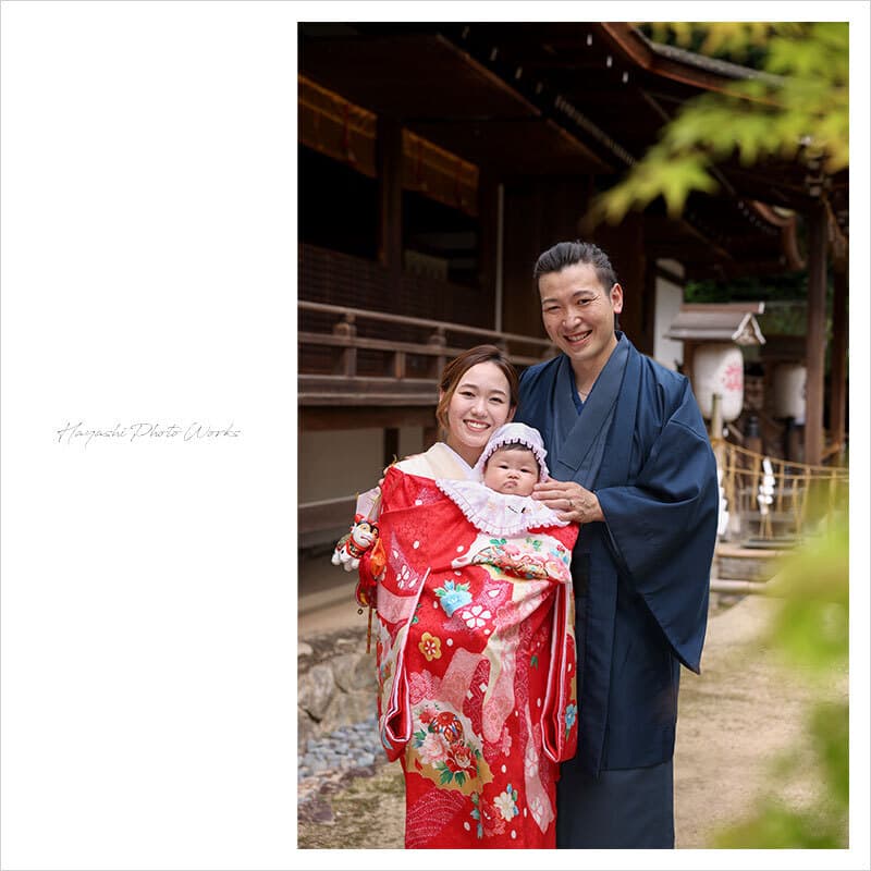 宇治上神社お宮参り出張撮影