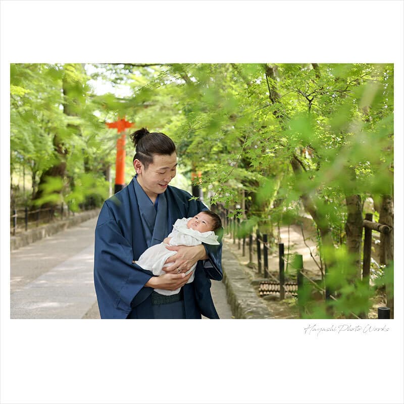 宇治上神社お宮参り出張撮影
