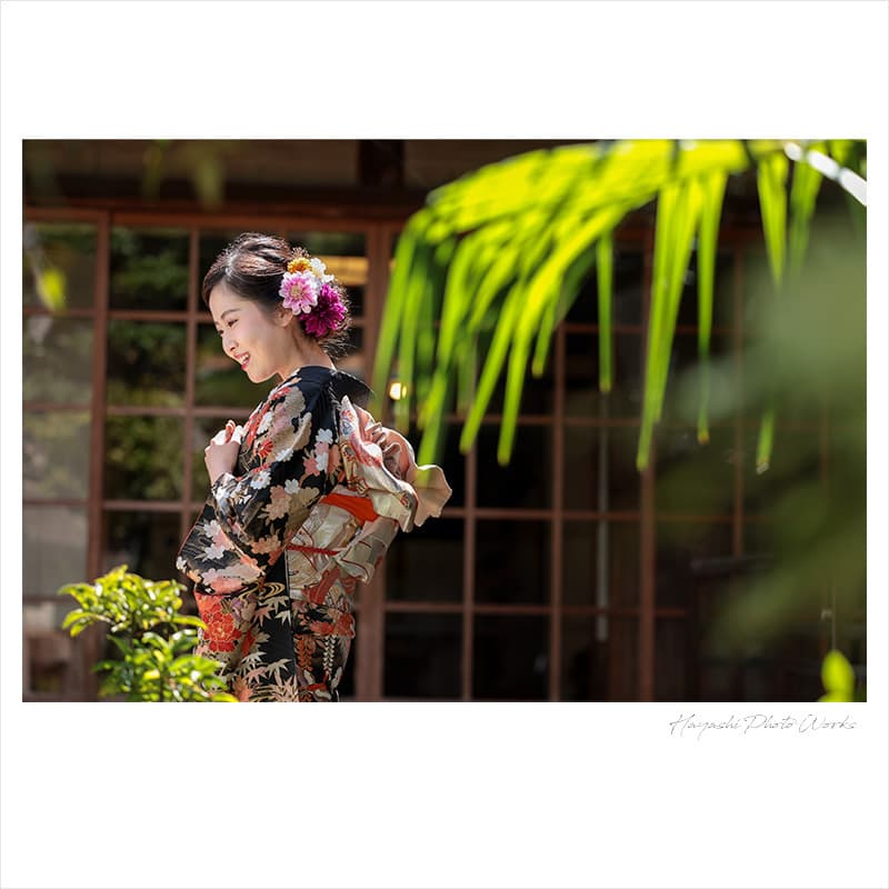 三木市で振袖ロケーション撮影