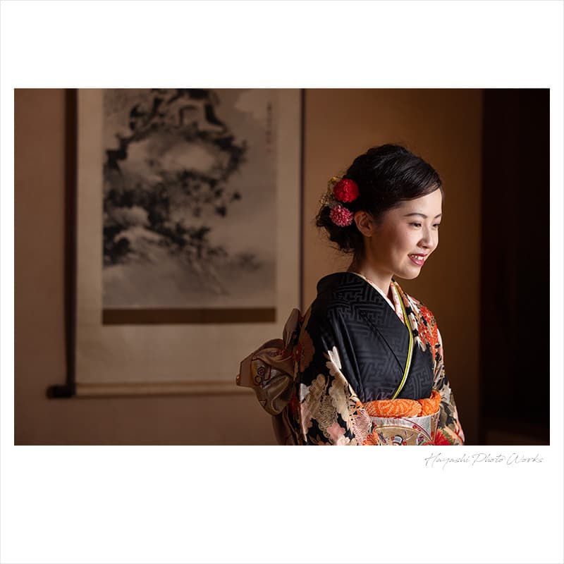 三木市で振袖ロケーション撮影