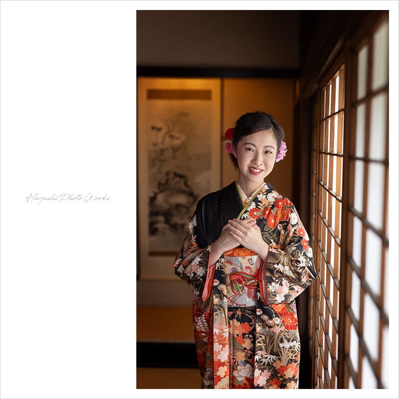 三木市で振袖ロケーション撮影