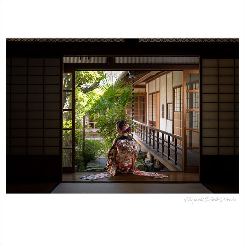 三木市で振袖ロケーション撮影