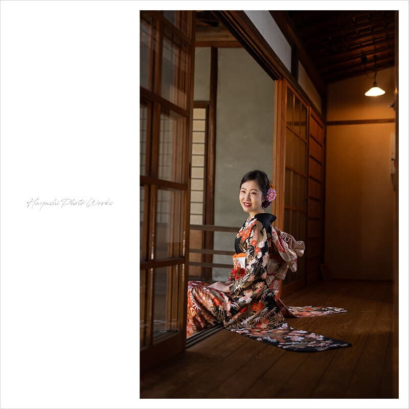 三木市で振袖ロケーション撮影