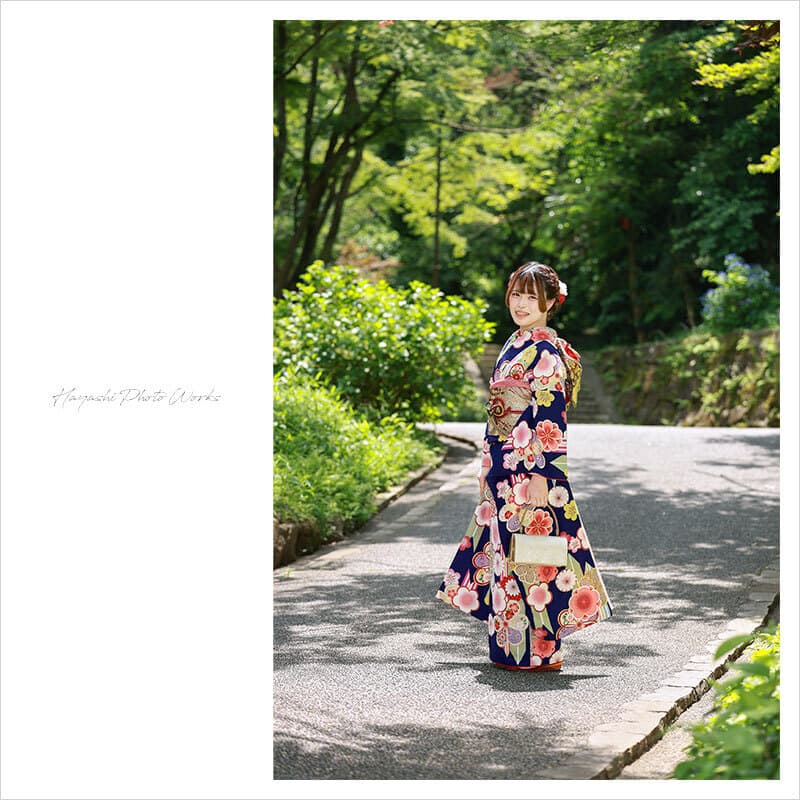 横浜市で振袖ロケーション撮影
