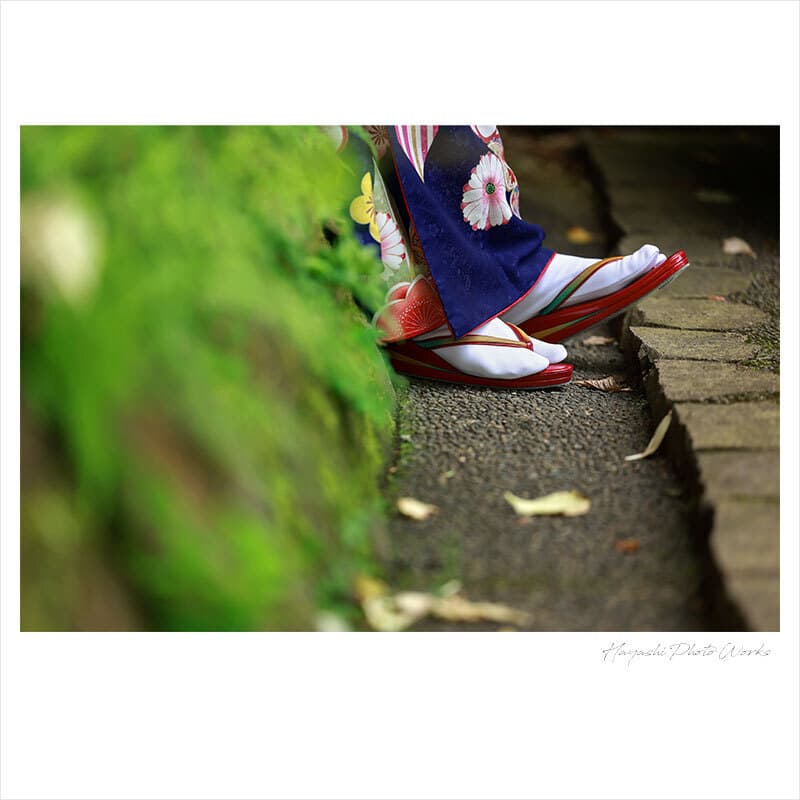 横浜市で振袖ロケーション撮影