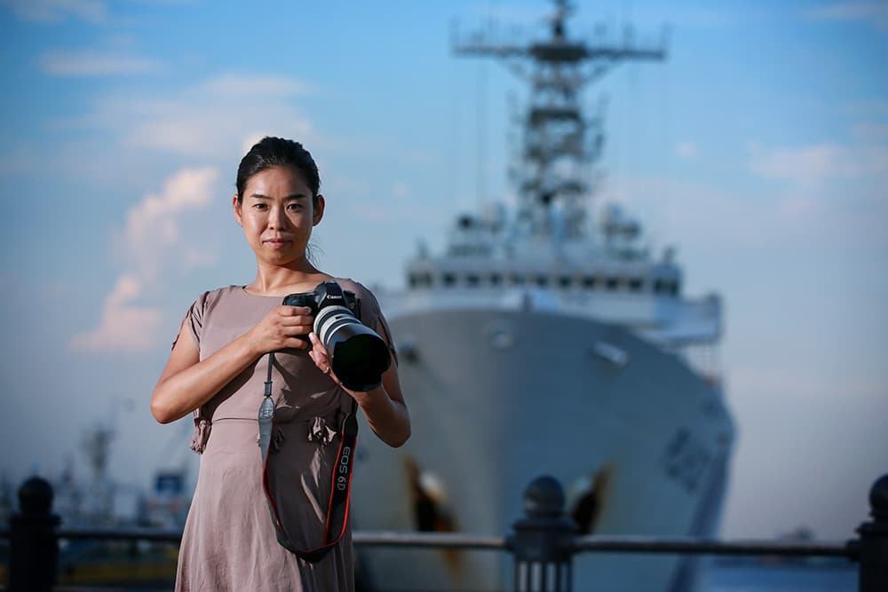 横浜市でロケーション撮影